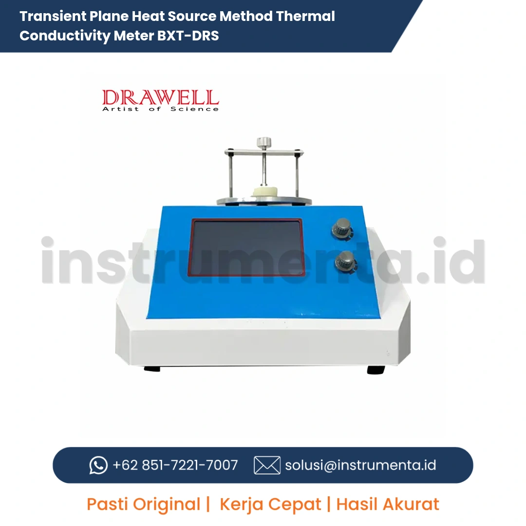 Jual Thermal Conductivity Meter BXT-DRS Transient Plane Heat Source Method Distributor Resmi Indonesia